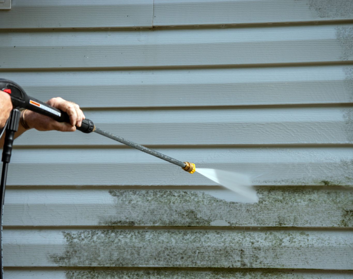 Reliable soft washing services near me in South Puget Sound by Laddermen Home Services.